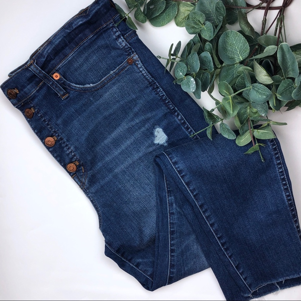 Madewell Dark Indigo Skinny Jeans
